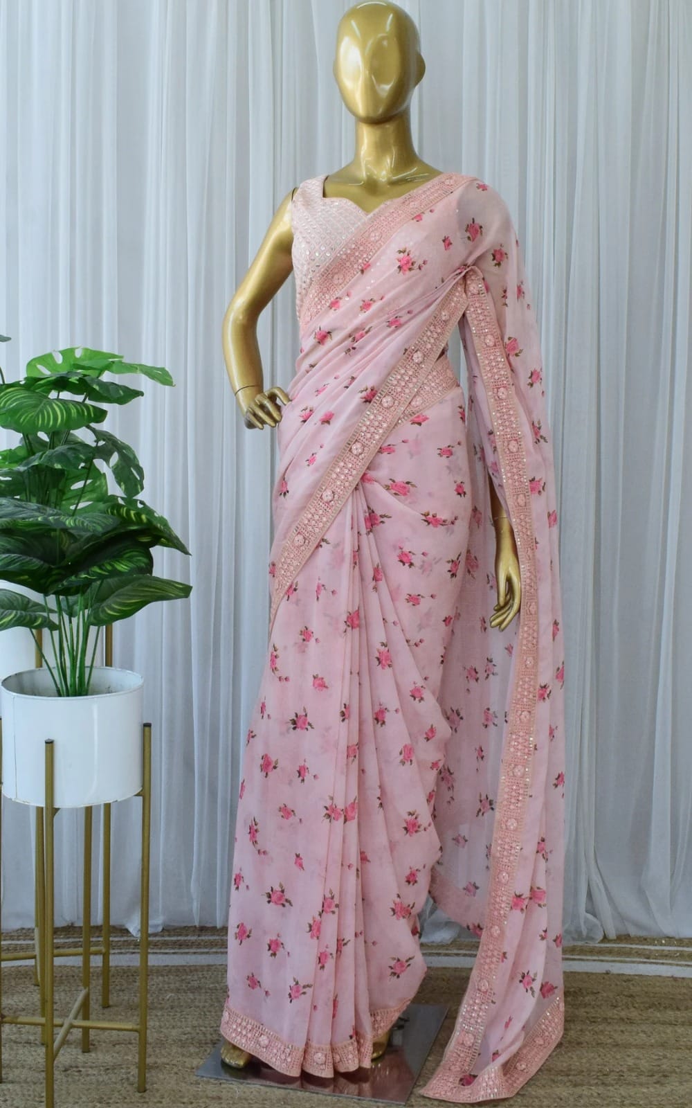 Designer Heavy Geotgatte Fancy Saree