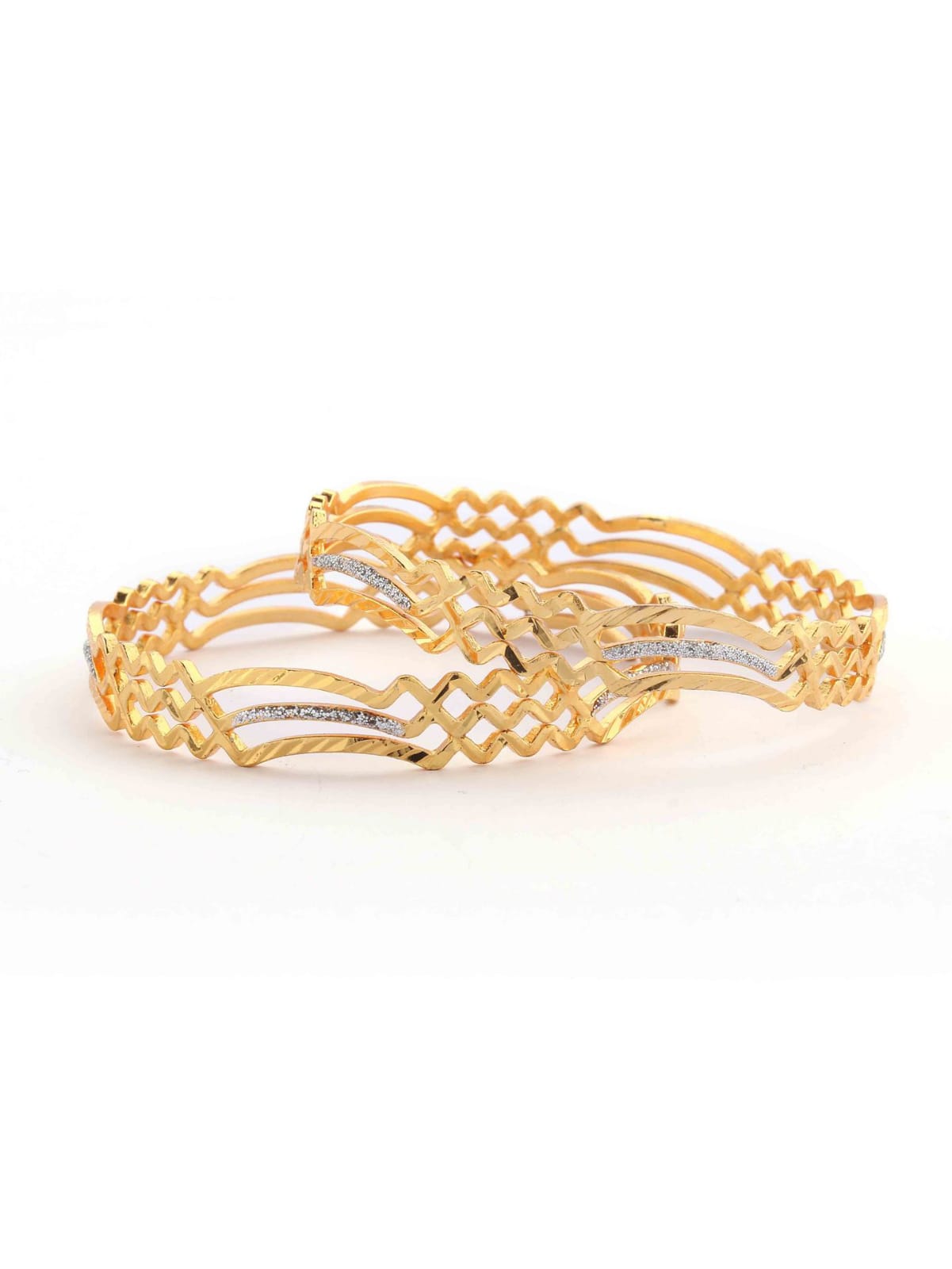 Fancy Gold Plated Bangles for Women's & Girl's