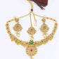 Antique Plated Alloy Choker Necklace Jewellery Set For Women & Girls
