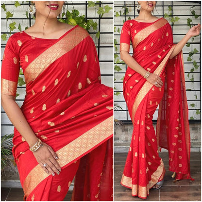 Cotton  With This Designer Saree.