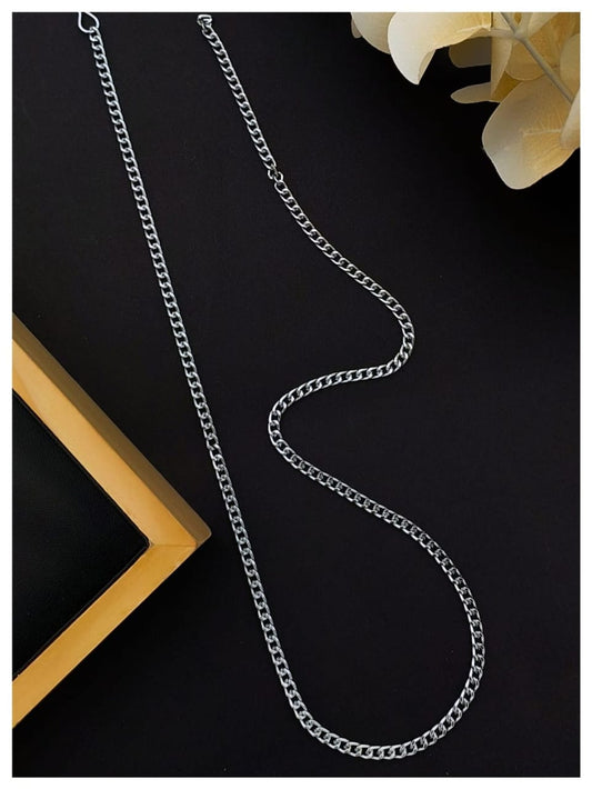 Silver Stainless Steel Chain for Men and Women |
