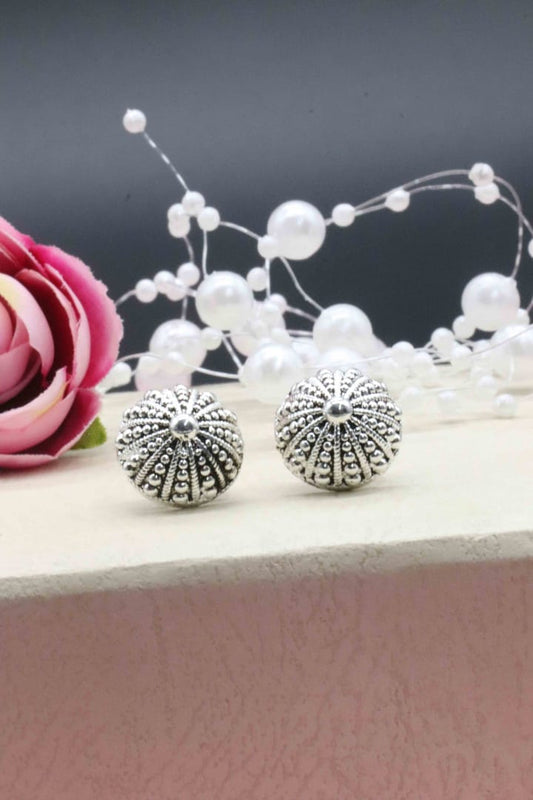 Latest Best Selling  Designer Silver  Stylish Earrings  Tops for Women and Girls