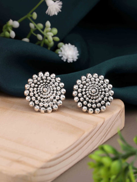 Sterlin   Designer Silver  Earrings  Tops for Women and Girls