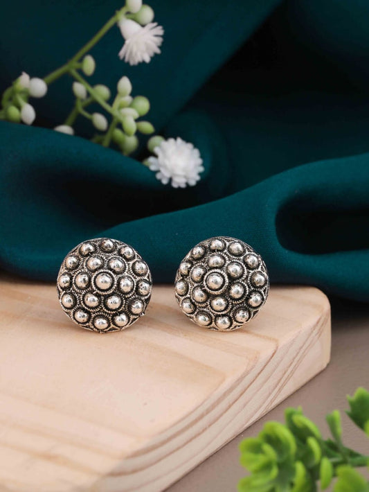 Fashion  Sterlin   Designer Silver  Earrings  Tops for Women and Girls Sterlin   Designer Silver  Earrings  Tops for Women and Girls