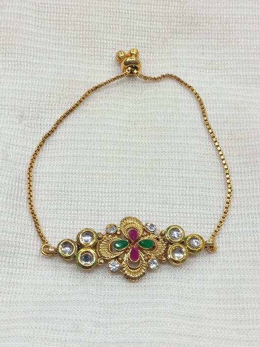 New Elegant Rose Gold Crystal Charm Bracelet for  Girls and Women