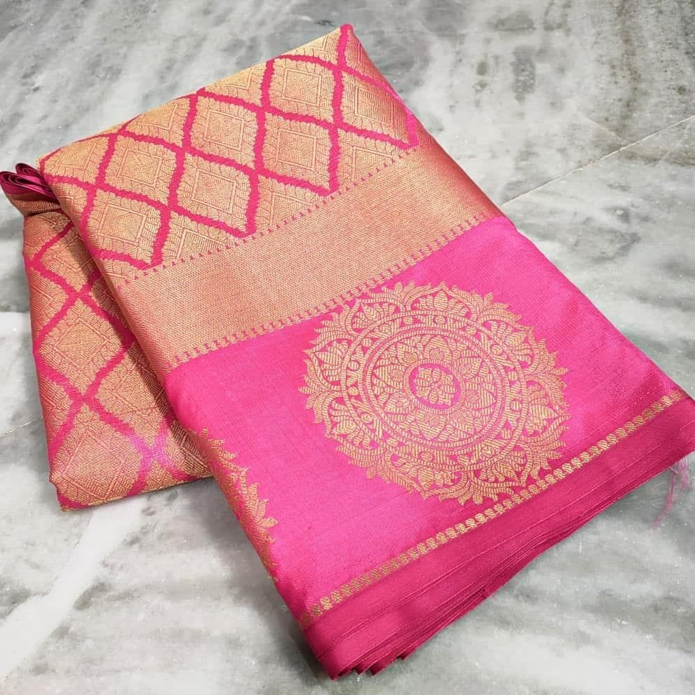 SOFT LICHI SILK CLOTH SAREE