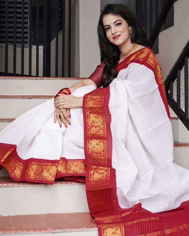 New Soft Lichi Silk Saree