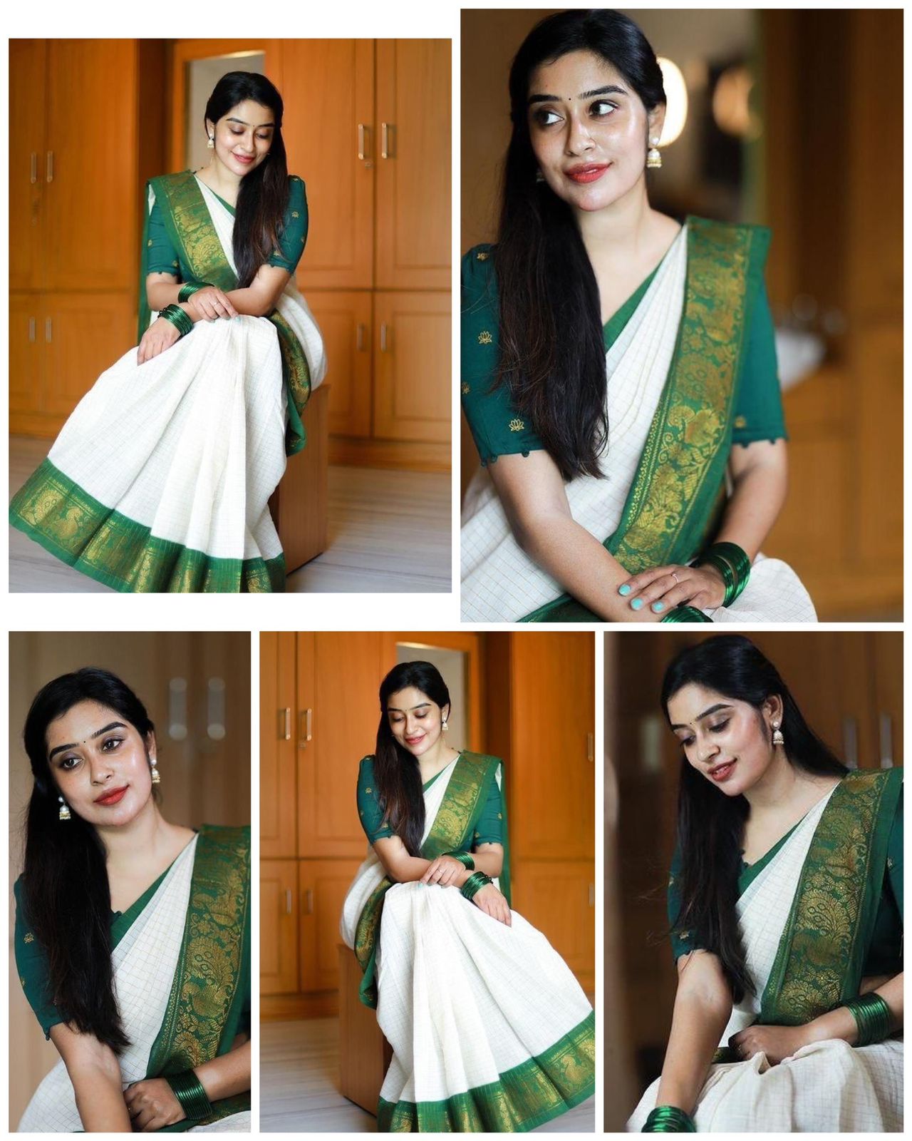 New Soft Lichi Silk Saree