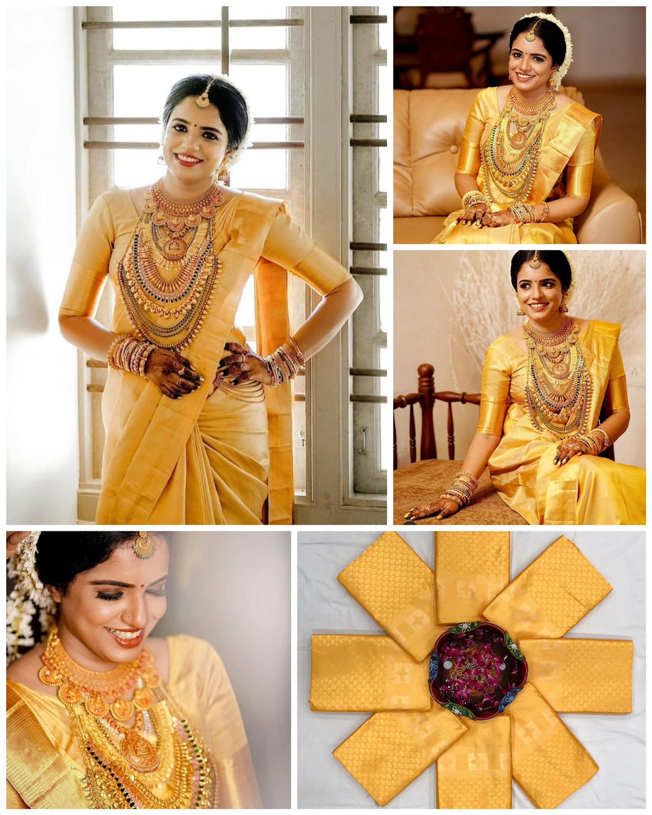 New Yellow Super Trending  Soft Lichi Silk Saree