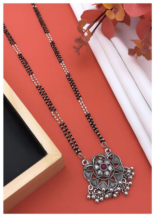 Sterling Silver Plated Mangalsutra| Gift Women & Girls