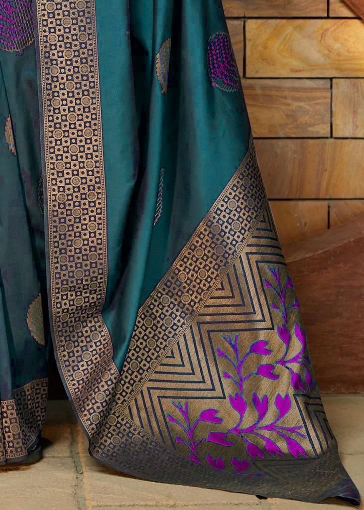 New Fashion Soft Lichi  Silk Saree