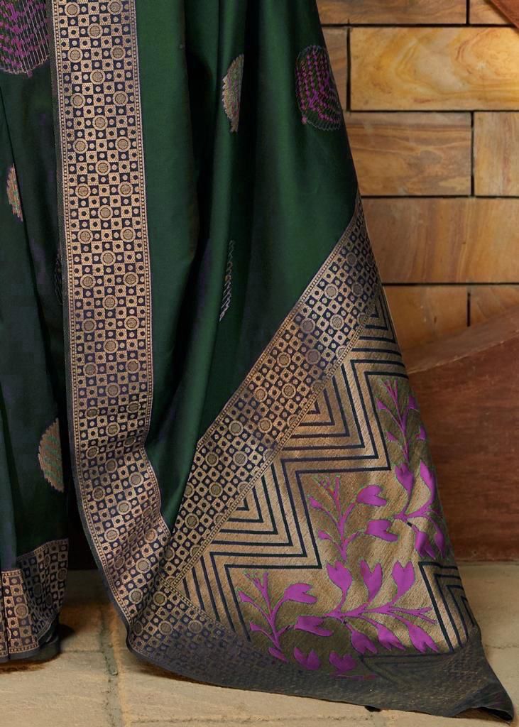 New Fashion Soft Lichi  Silk Saree