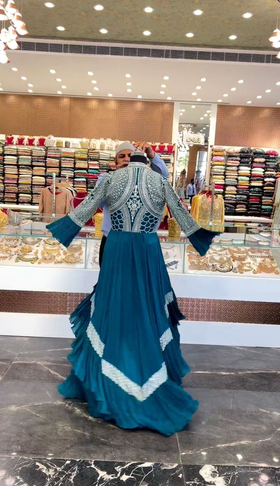 Super Trending Party Wear Shrug lahenga