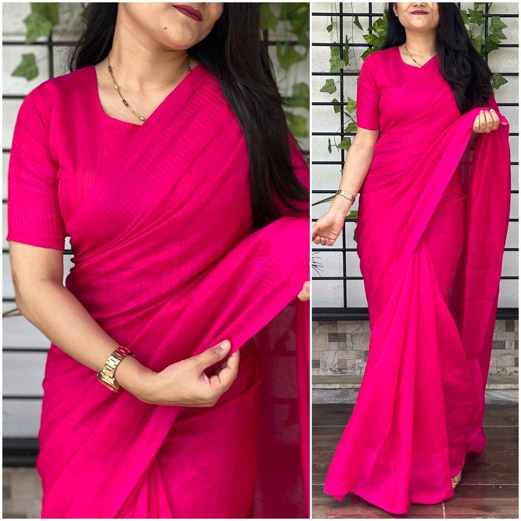 Best design for uniform work saree