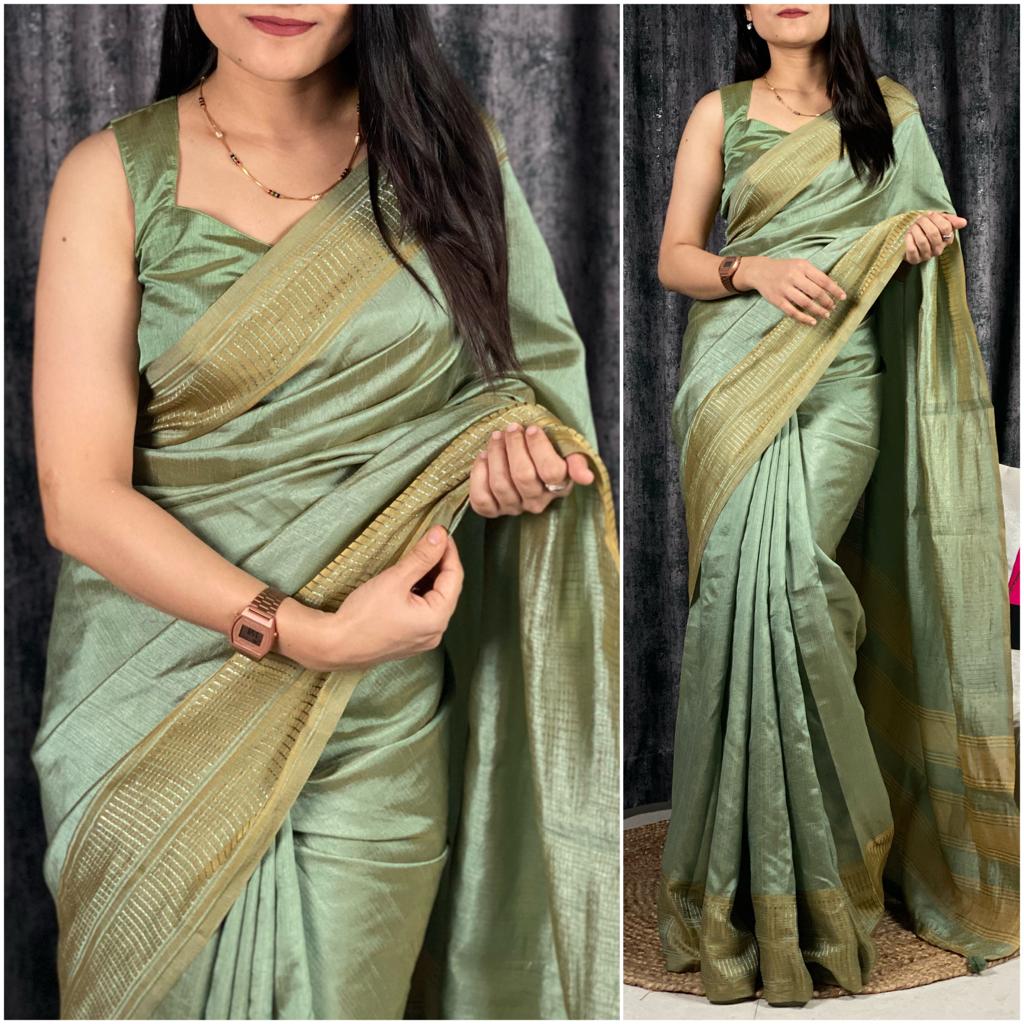 Best design for uniform work saree