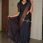 New  Beautiful Soft Lichi Silk Cloth  Saree