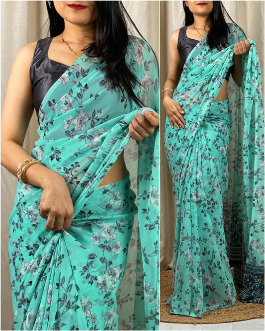 Georgette for daily wear  sarees