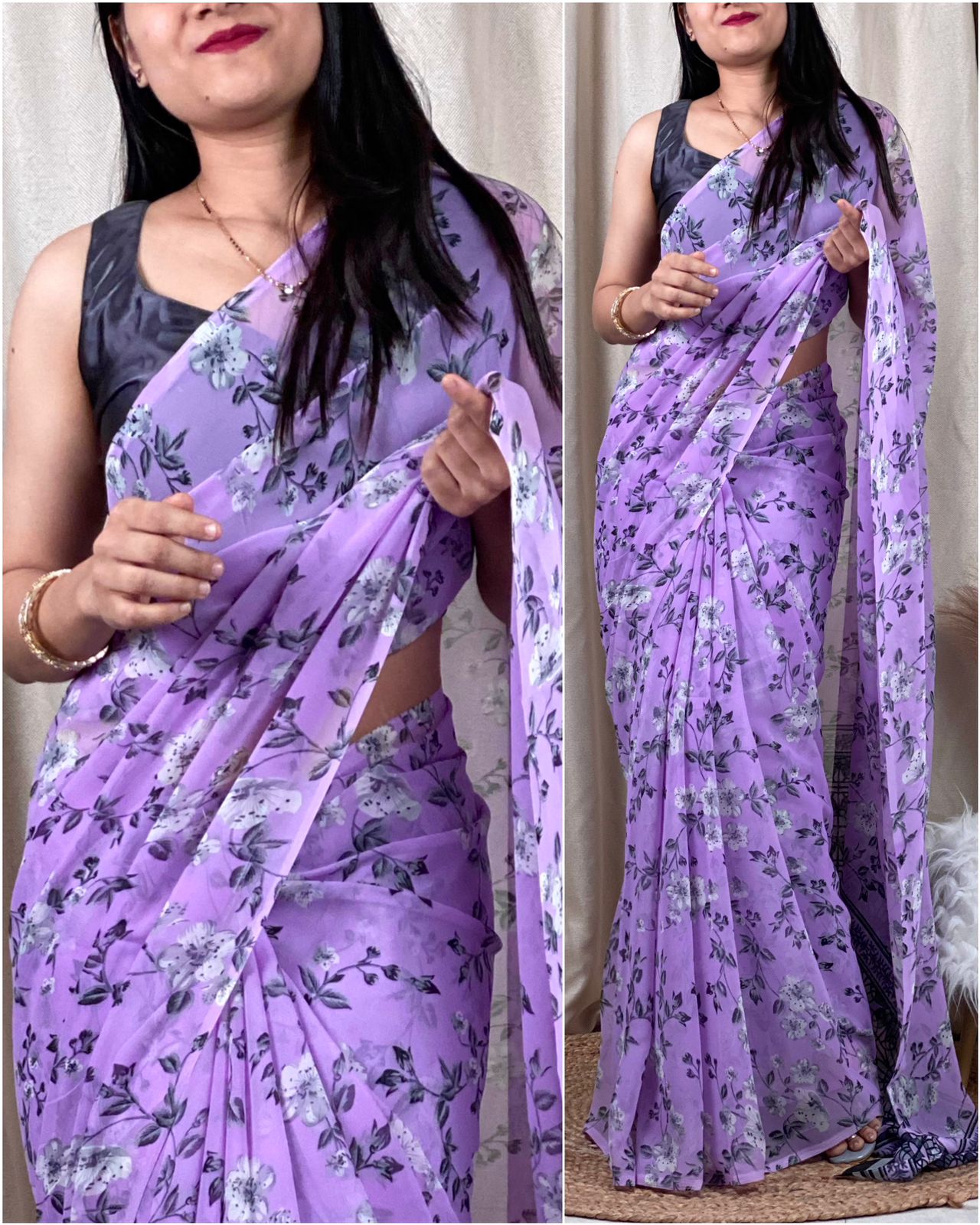 Georgette for daily wear  sarees