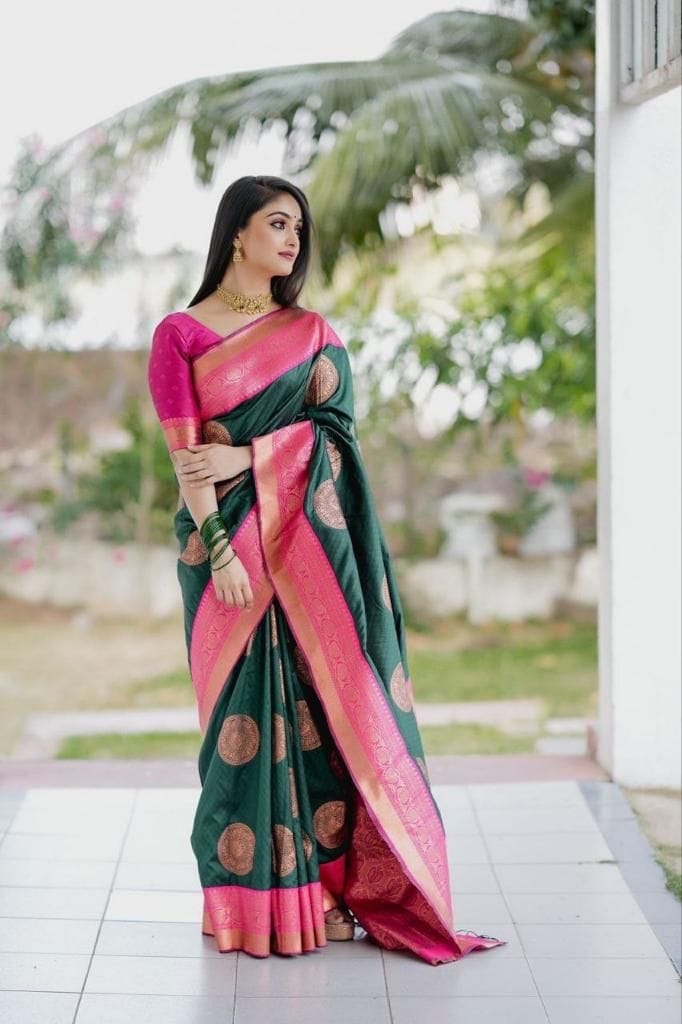 SOFT LICHI TRADITIONAL SILK SAREES | VAARMOR FASHION