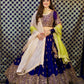 Trending New Desiner Tow Tone Soft Tafeta  Heavy  Cording  Work Lehenga Choli With Dupatta