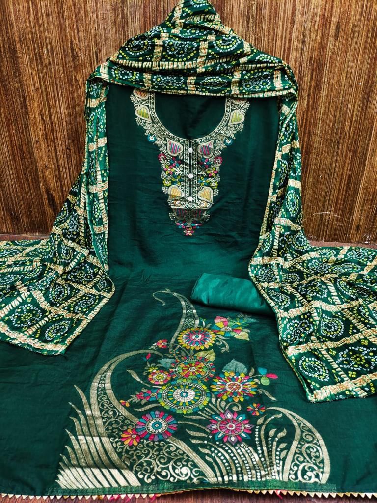 Original Banarsi  Dress Material