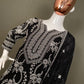 Georgette Desiner Trending Heavy Cotton Thread Embrodery Work Suit