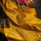 Women's Banarasi Soft Lichi Silk Saree Beautiful Jacquard Rich Pallu Design Work Zari Woven Kanjivaram Silk Style Saree