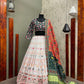 Designer Georgette  Heavy Sequence Embroidery Multi threads Embroidery Work Lehengha Choli Set