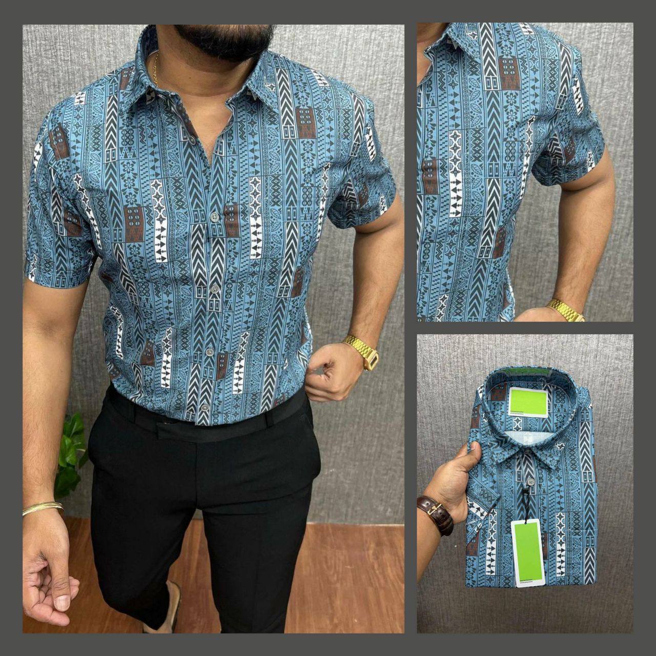 NEW LAUNCHING  MEN'S EXCLUSIVE SHORT SLEEV SHIRT