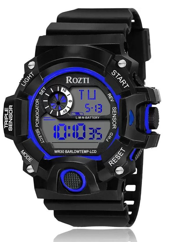 Waterproof Men's & Boy's Sports Analog-Digital Watch