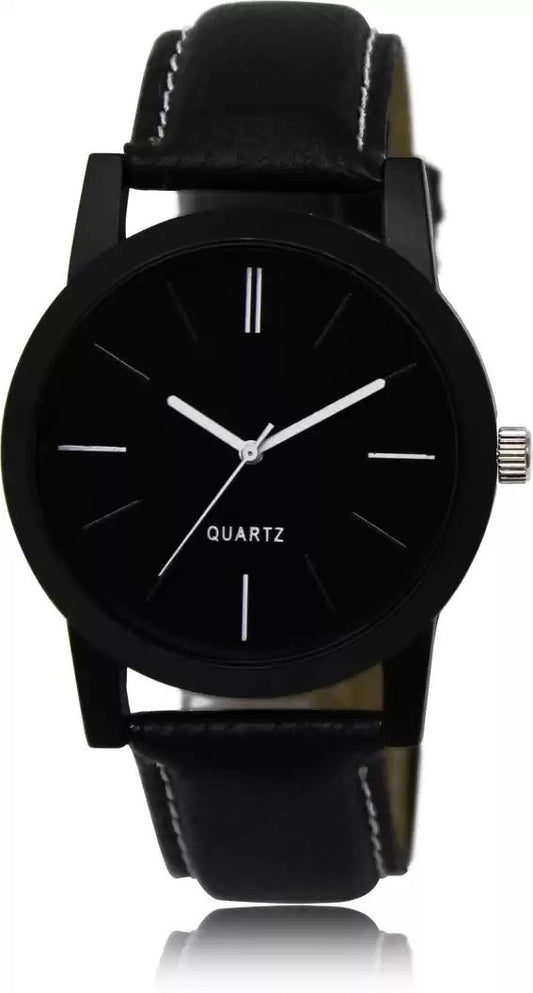 Shunya Casual Analogue Black Dial Men Lorem Watch