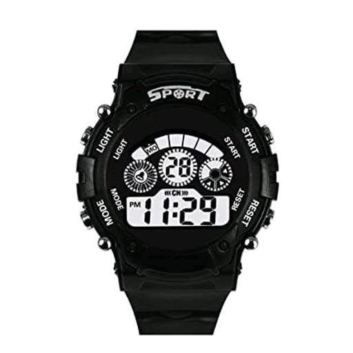 SF New Analog-Digital Black Round Dial Men's Casual Watch