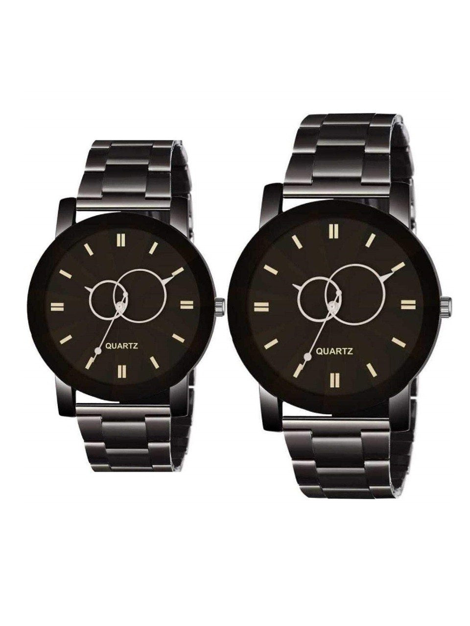 Analog Lover Watch Combo for Couple Pack of - 2 (Love-Couple)